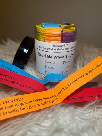 Read Me When Scripture Jar